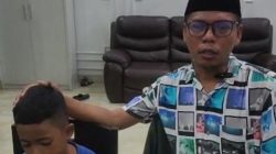 Abizar Seorang anak laki laki umur 7tahun tersesat bingung arah pulang