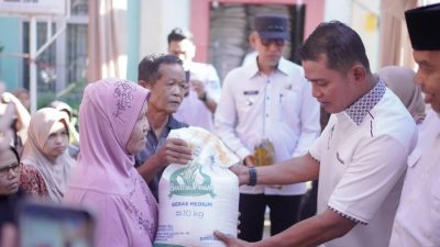 Bupati Solok Luncurkan Bantuan Pangan untuk 2.197 KK di Cupak