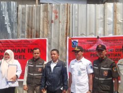 DCKTRP Jakpus Segel Ulang Kos 4 Lantai di Jalan Paseban Nomor 34, Forkam Dukung Penegakan Aturan