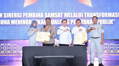 Jasa Raharja Perkuat Transformasi Digital dalam Rakor Pembina Samsat 2026 di Semarang