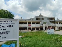 Pemda Rohil Abaikan Gedung Pasar Tradisional Kuba, Kini Jadi Sarang Maksiat