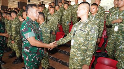 Bekali Calon Danyon dan Danki, Kasad: Selesaikan Tugas dengan Kinerja Terbaik