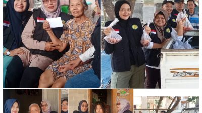 Berbagi Maslahat, Yayasan Al-Muttaqin Sanankulon Konsisten Santuni Dhuafa hingga Yatim Piatu