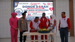 Polres Rokan Hilir Gelar Syukuran, Donor Darah  dan Bakti Sosial Memperingati May day