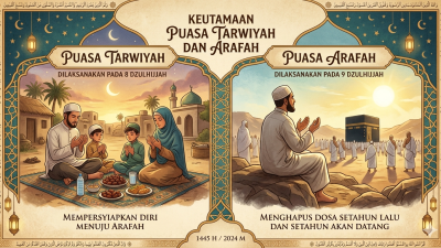 Puasa Tarwiyah dan Arafah 2026: Niat, Keutamaan, dan Waktu Pelaksanaannya