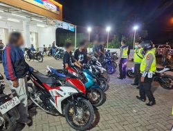 Resahkan Masyarakat, Knalpot Brong dan Balap Liar Ditindak Tegas Satlantas Polres Bengkayang
