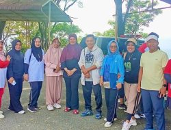 Senam pagi diStadion Tuanku Tabiang di ikuti Masyarakat dan skpd Kabupaten Solok