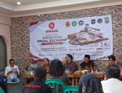 Sosialisasi Pasal 252 KUHP Nasional Digelar, Hadirkan Ditjen PP Kemenkumham dan Bidkum Polda Metro Jaya