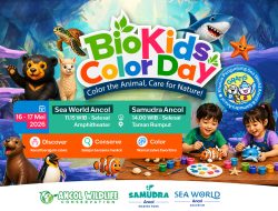 BioKids Color Day, Cara Seru Anak-anak Belajar Mencintai Satwa di Ancol
