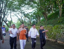 Pemerintah Kabupaten Solok Gelar Gerak Jalan Santai dan Senam Bersama di GOR Batubatupang
