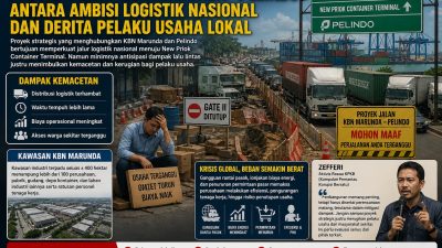 Proyek Jalan KBN Marunda-Pelindo; Antara Ambisi Logistik Nasional dan Derita Perusahaan Dalam Kawasan