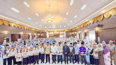 Kepulangan Jamaah Haji dari Tanah Suci Mekah Disambut Pemkab Solok
