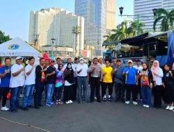 Jasa Raharja DKI Jakarta Bersama Stakeholder Hadirkan Layanan Samsat Keliling di HBKB Bundaran HI