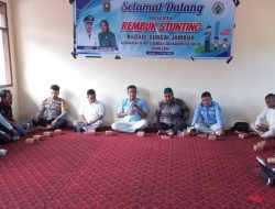 Pemerintah Nagari Sungai Jambur Gelar Rembuk Stunting 2026, Fokus Tekan Angka Kasus pada Anak