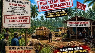 Dugaan Penyerobotan Lahan Eks HGU di Desa Taula’a Gorontalo: Mantan Mandor dan Oknum Kades Diduga Alihkan Aset Secara Ilegal