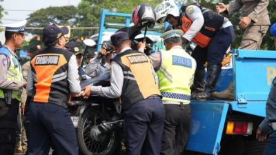 Sudinhub Jakarta Utara Tertibkan Ratusan Kendaraan Parkir Liar, Sasar Lima Kecamatan