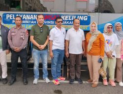 Jasa Raharja Hadirkan Samsat Keliling dan Pengobatan Gratis di HBKB Jakarta Utara
