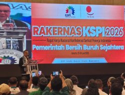 Pemerintah Bersih Buruh Sejahtera,Rakernas KSPI 2026