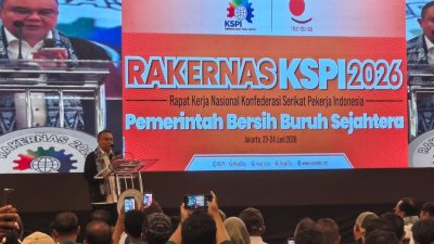 Pemerintah Bersih Buruh Sejahtera,Rakernas KSPI 2026