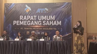 PT Trimitra Prawara Goldland Tbk Gelar RUPS 2026, Laba Berbalik Positif dan Lakukan Perubahan Susunan Direksi