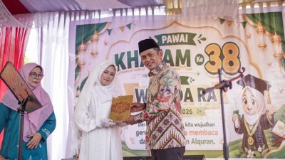 Bupati Solok Hadiri Pawai Khatam Al-Qur’an ke-38 dan Wisuda RA 2026 di Nagari Selayo