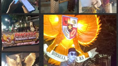 Bedhol Pusaka & Festival Lentera Peringatan Hari Lahir Pancasila Kota Blitar