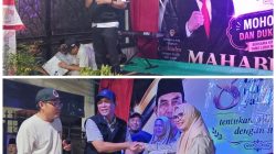 Momen MAHABIB Gunting Pita Peresmian Jalan dan Deklarasi Pemuda se’desa Segarajaya