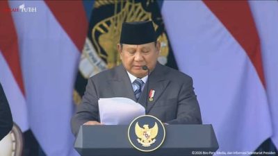 HUT ke-80 Bhayangkara, Prabowo Tekankan Polri Harus Jadi Penjaga Stabilitas dan Pengawal Pembangunan Nasional