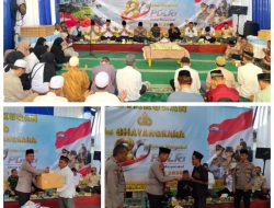 Polsek Tebet Gelar Syukuran HUT Bhayangkara ke-80 Bersama Warga Manggarai
