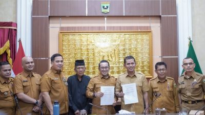 Pembahasan Penetapan Batas Wilayah Kabupaten Solok dan Kabupaten Tanah Datar di fasilitasi Pemerintah Provinsi Sumbar