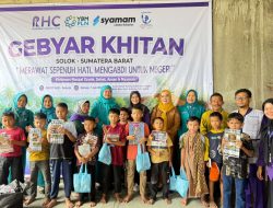 TP-PKK Kabupaten Solok Dan RHC ( Rufaidah Humanity Care) laksanakan Gebyar Khitanan Massal Gratis di Nagari Koto Baru Jorong Subarang