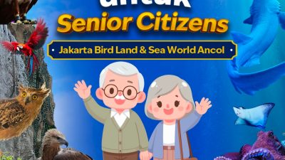 Ancol Gratiskan Tiket Masuk Sea World dan Jakarta Bird Land bagi Lansia hingga 31 Juli 2026