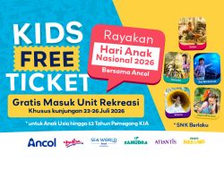 Ancol Hadirkan Tiket Gratis Anak Sambut Hari Anak Nasional 2026, Anak Bisa Rekreasi Gratis