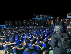 79 Narapidana Berisiko Tinggi dari Sulawesi Selatan Dipindahkan ke Nusakambangan