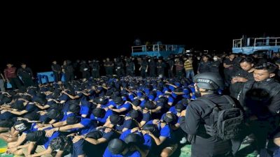 79 Narapidana Berisiko Tinggi dari Sulawesi Selatan Dipindahkan ke Nusakambangan