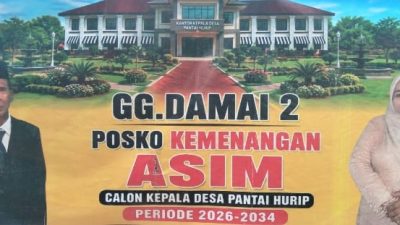 Jelang Pilkades Pantai Hurip, Asim Calon Kepala Desa Pantai Hurip Minta Doa Serta Dukungan Warga