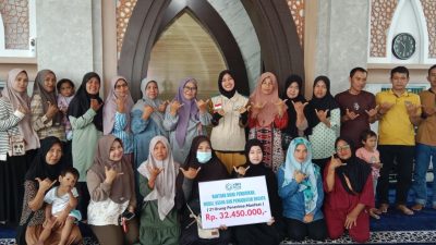 PLN IUD Sumbar Salurkan Bantuan Rp32,45 Juta kepada 21 Penerima melalui YBM PLN