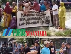 Warga Perumahan BTN Arhanud Desa Segarajaya Tolak Bangunan permanen Tempat Usaha di Lahan Fasos-Fasum Inkopad-PJT II
