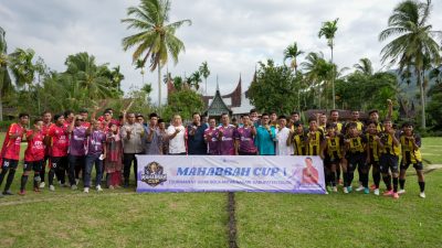 Bupati Solok Buka Mahabbah Cup I. Dorong Persatuan dan Sportivitas Generasi Muda