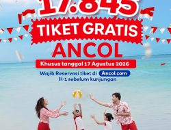 Ancol Gelar Merdekaria 2026, Hadirkan Konser, Lomba Rakyat hingga Panjat Pinang Kolosal