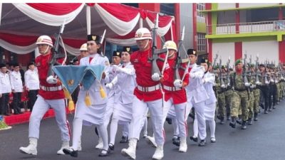 Dandim 0410/KBL Hadiri HUT RI ke-81 Di Pemkot Bandar Lampung