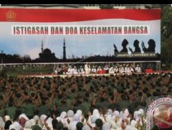 Doa Bersama Di Monas DiPadati Jemaah dari Berbagai Daerah,Turut Hadir Menteria Agama dan Tokoh Lintas Agama