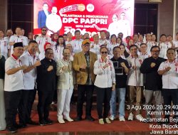 Pelantikan DPC PAPPRI Kota Depok 2026-2031 Dihadiri Dwiki Darmawan, Walikota Depok Supian Suri dan Pradi Supriatna