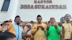 Ribuan Warga Menghantarkan Warta Wijaya, Mendapatkan Driri Sebagai Kepala Desa Periode