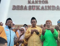 Ribuan Warga Menghantarkan Warta Wijaya, Mendapatkan Driri Sebagai Kepala Desa Periode