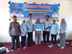 Nagari Sungai Jambur Serahkan Bantuan Dana Desa Triwulan I/II/III