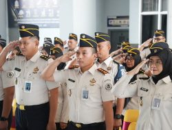 Kalapas Cibinong Hadiri Renungan Suci HUT ke-81 RI di TMP Pondok Rajeg