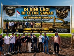 Lembaga Investigasi Negara (LIN) DPC Gowa Bergerak Cepat Bantu Cetak Sawah 200 H Untuk Dukung