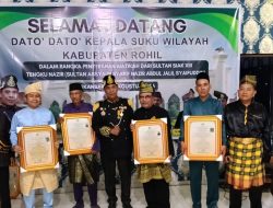 Empat Dato’ Kepala Suku Kenegerian Kubu Terima Watikah dari Sultan Siak XIII