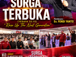 Ribuan Pemuda dan Pelajar Hadiri KKR “Surga Terbuka” di Kota Singkawang